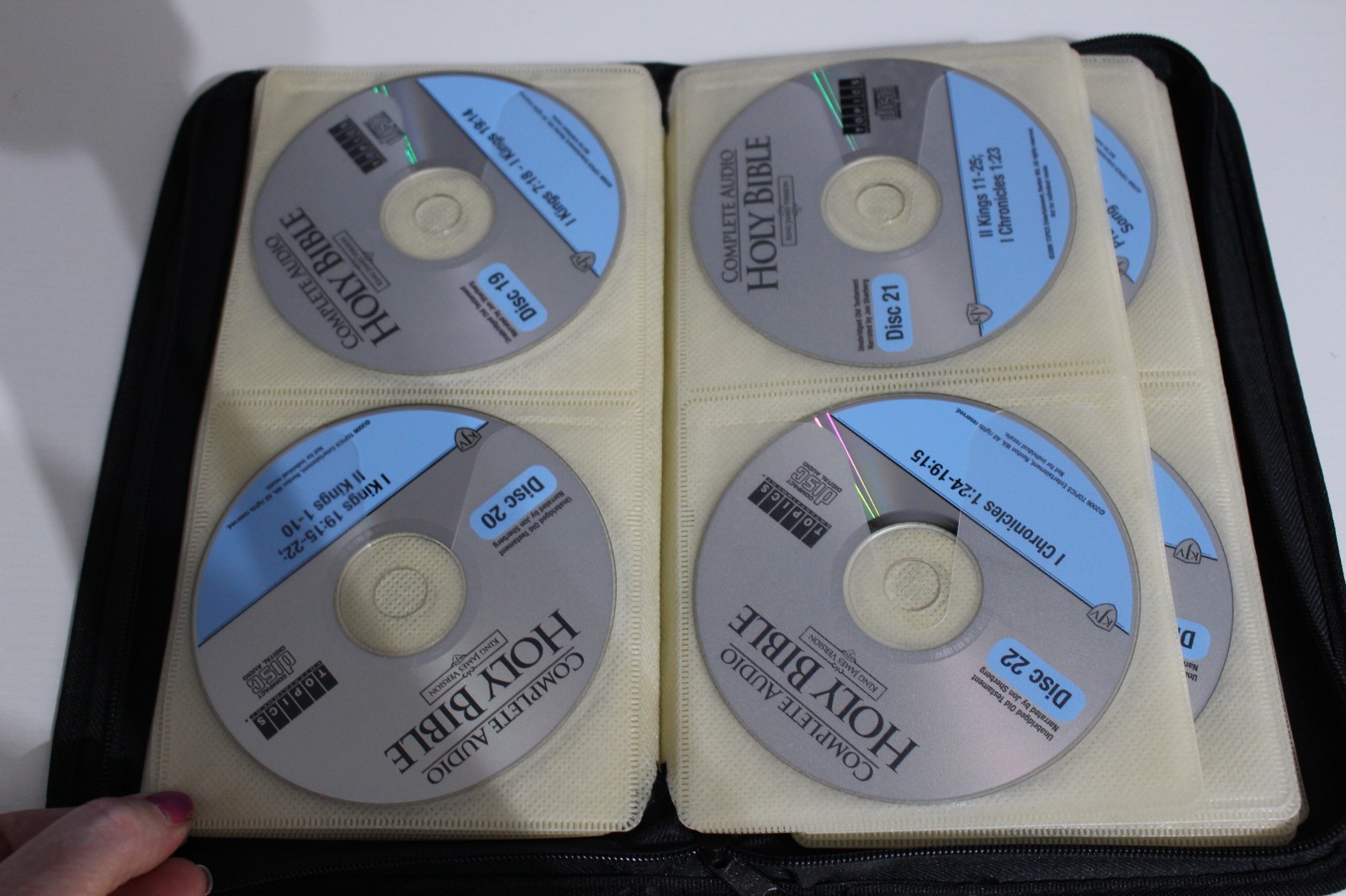 The Complete Audio Holy Bible (King James Version) 60 CDs w/James Earl Jones