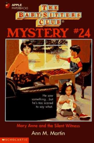 Mary Anne and the Silent Witness — Paperback, by Martin Ann M. — Acceptable