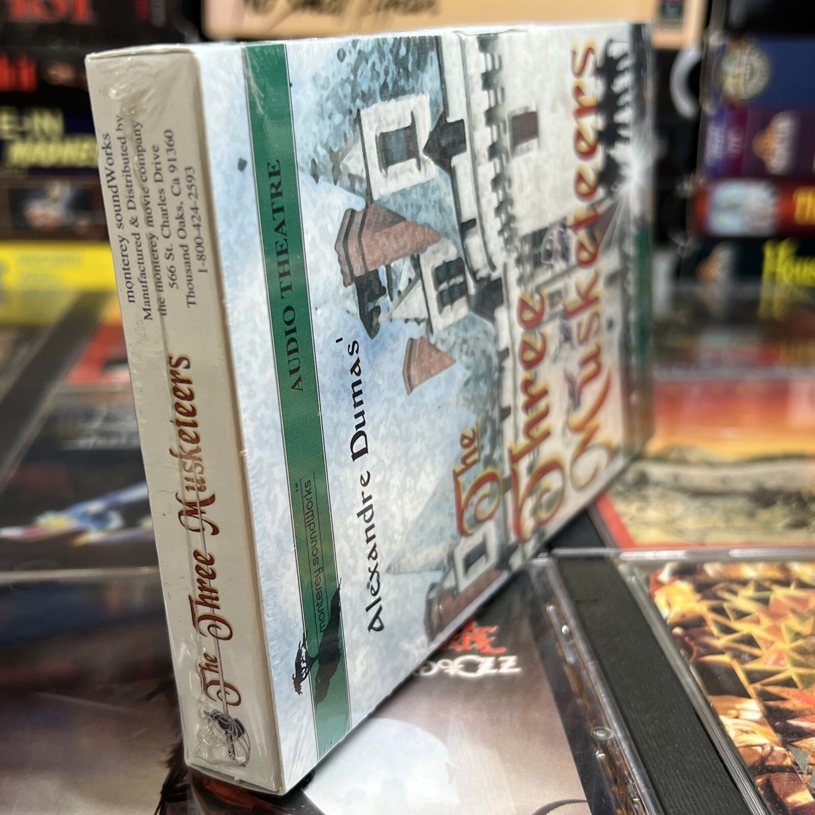 The Three Musketeers by Alexandre Dumas 2 New Cassette Audio Adventure Theatre