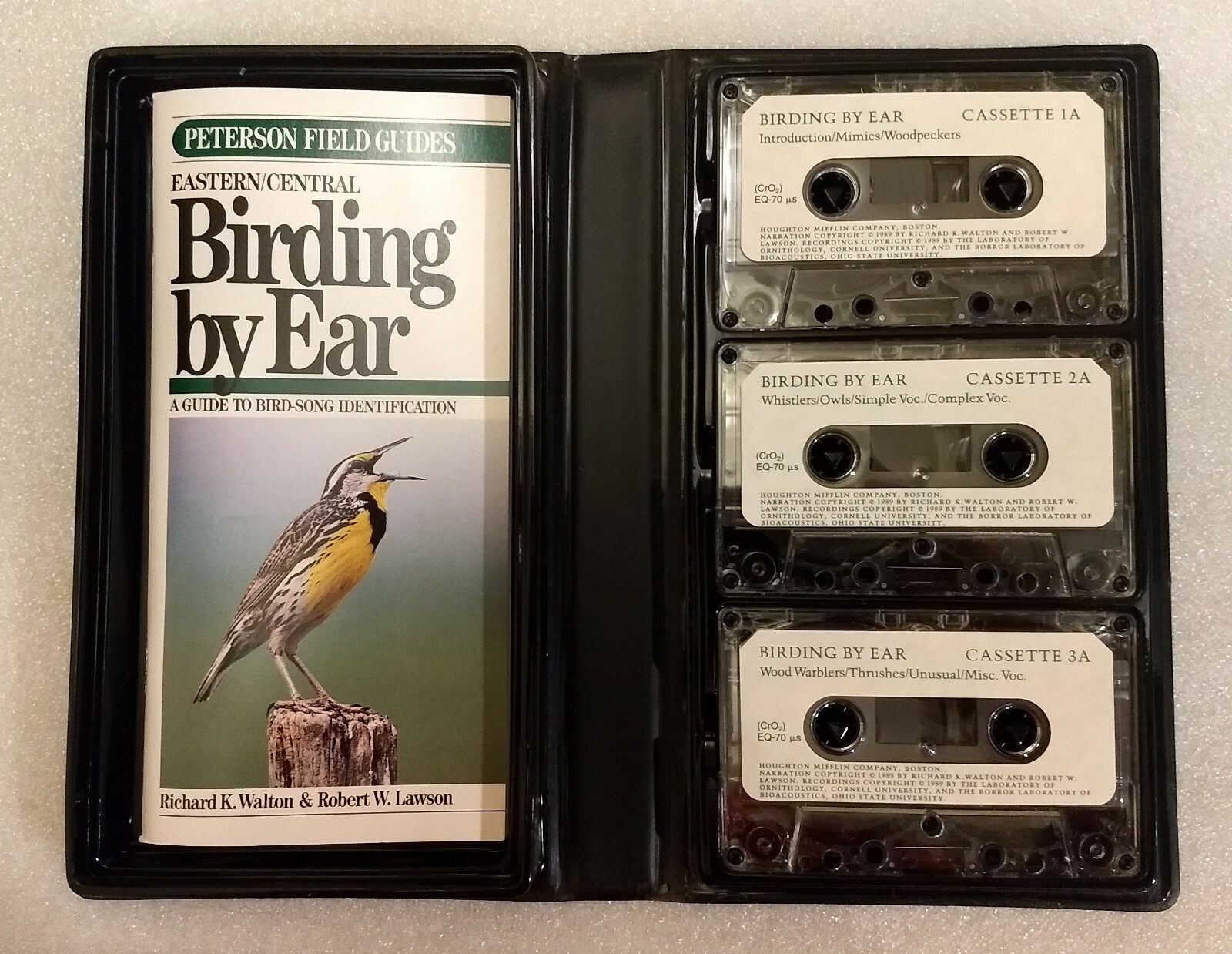Birding by Ear: A Guide to Bird-Song Identification — Walton, Peterson Audio Cas
