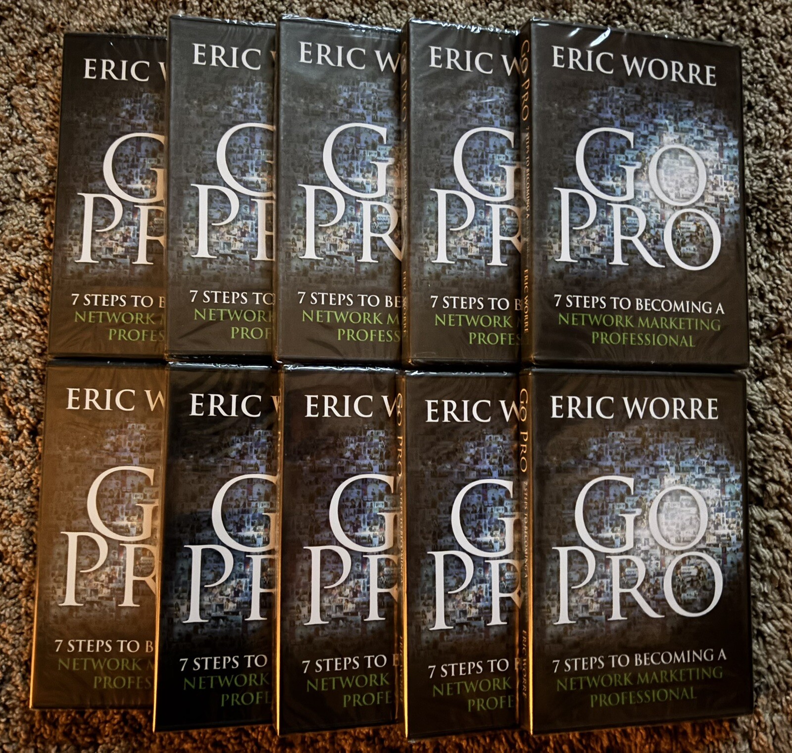 (10 PACK) GO PRO- 7 Steps to Becoming a Network Marketing Pro 3-CD AUDIO BOOK