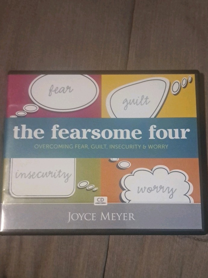 The Fearsome FOUR Joyce Meyer Audio CD Set of 4 Minister Self Help Self Help