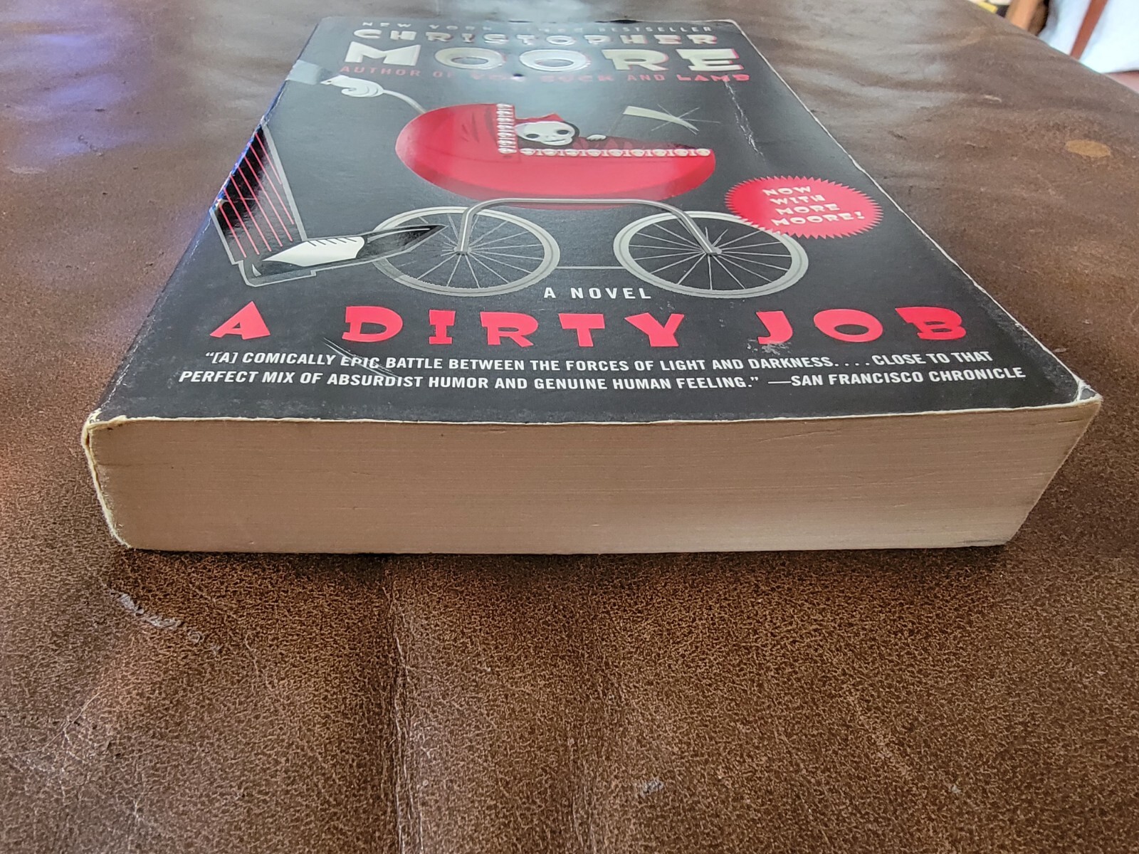 A Dirty Job : A Novel by Christopher Moore (2007, Trade Paperback)