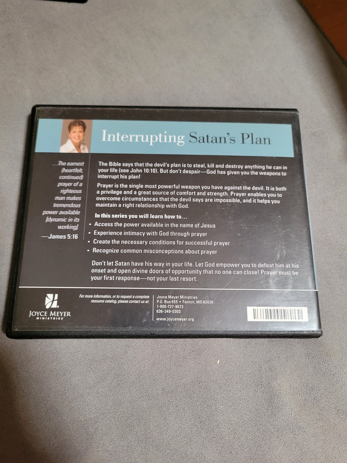 Joyce Meyer Audiobook CD Lot of 7 — Christianity & Self-Help Audio CDs