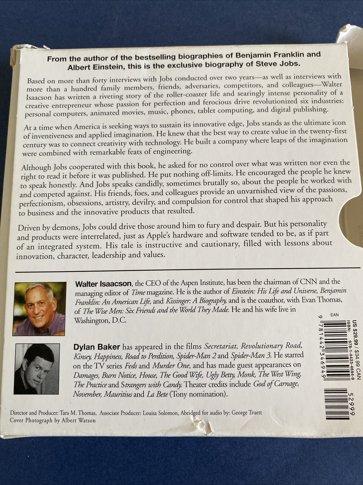STEVE JOBS book on CD 7 Disc Set