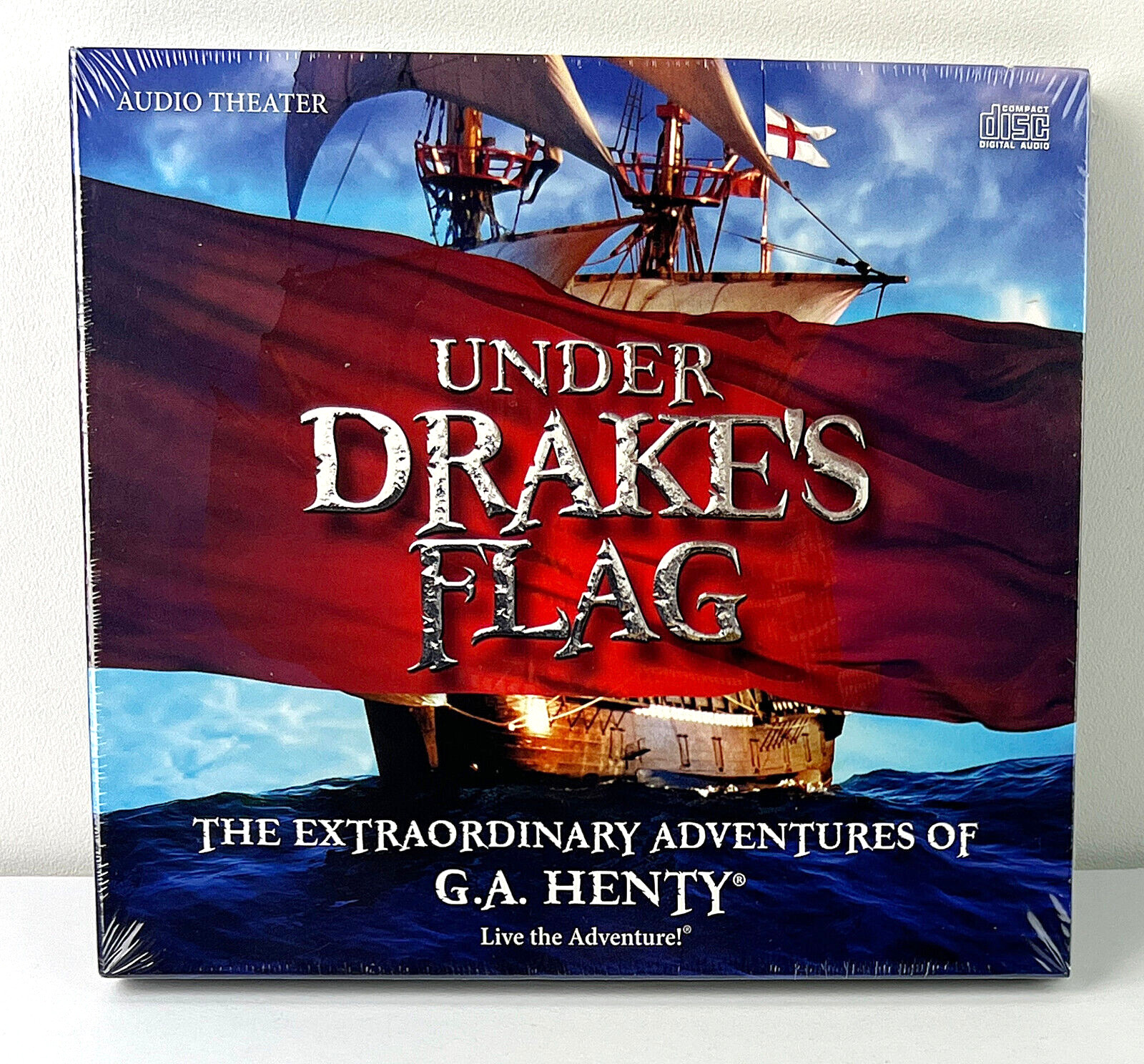 NEW & SEALED Audio Theater CD: Under Drake’s Flag By G.E. Henty — Audio Book