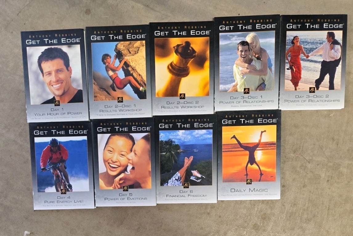 Tony Robbins Anthony Robbins Get The Edge Audio CDs