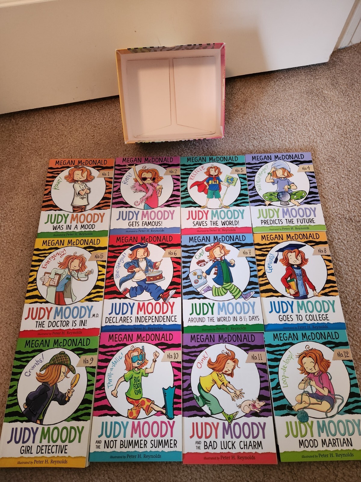 The Judy Moody Most Mood-Tastic Collection Ever 12 Paperbacks by Megan McDonald