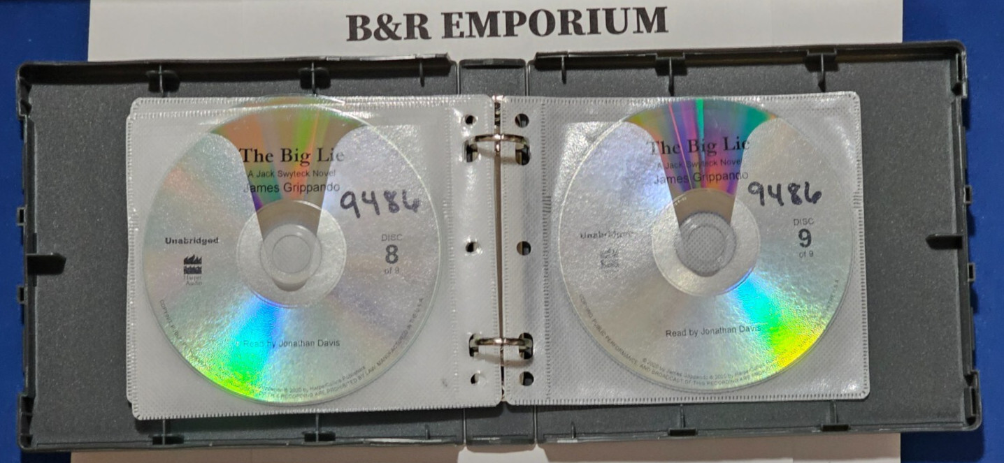 James Grippando — The Big Lie: Jack Swyteck (2020 Harper Audio) — 9-CD Audiobook