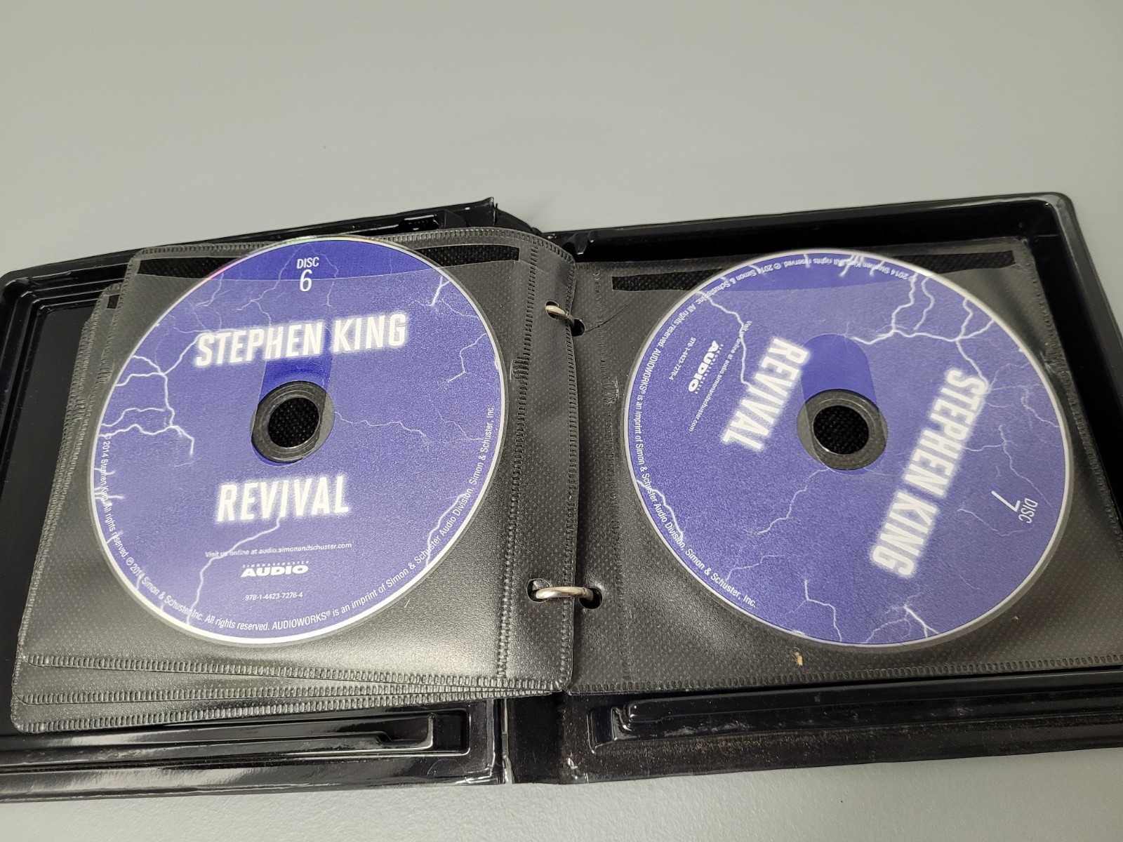 Revival : A Novel by Stephen King (2014, Compact Disc) Former Library Copy