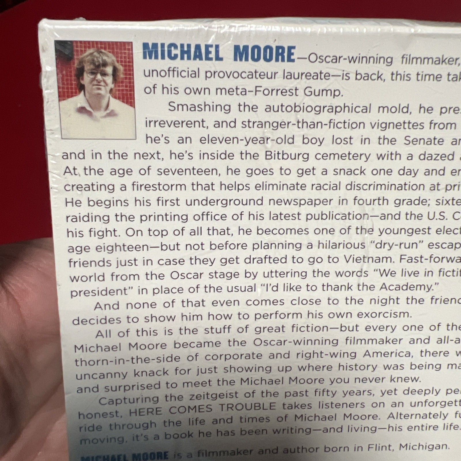 Here Comes Trouble by Michael Moore Unabridged 10 CD Audiobook — Read by Author-