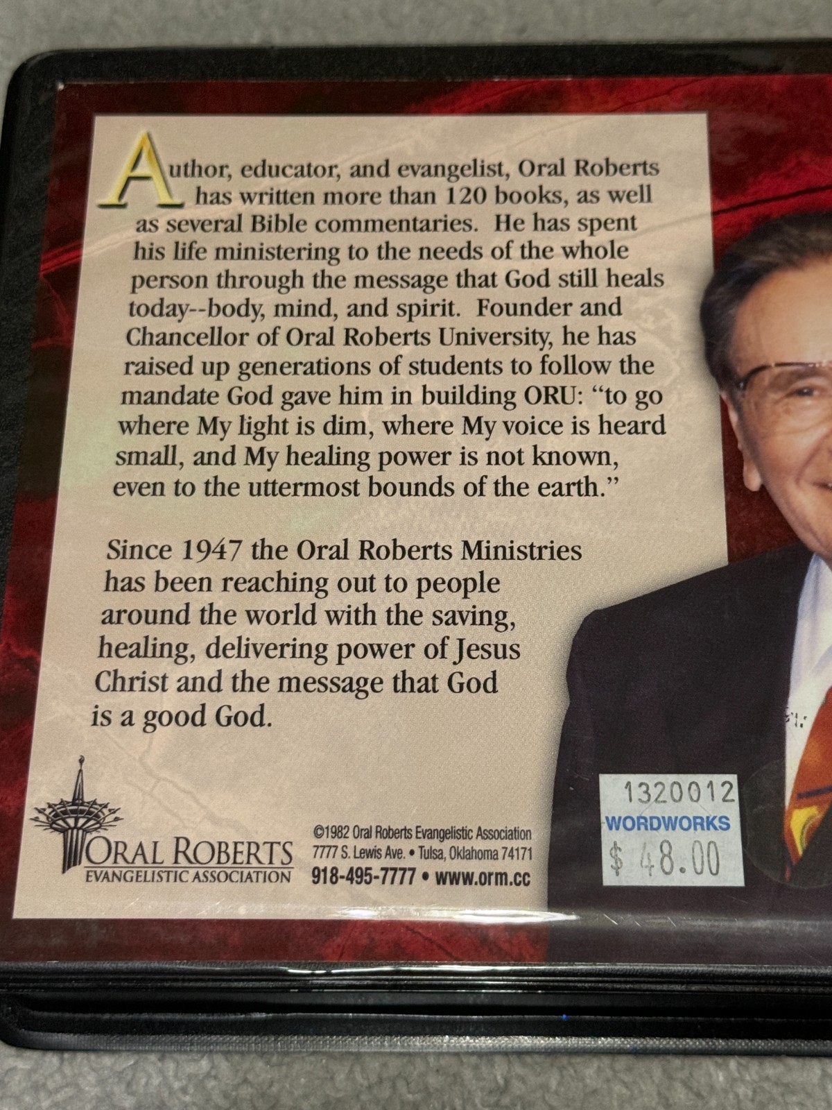 The Gospels Of Matthew Mark Luke & John Oral Roberts 24 CDs