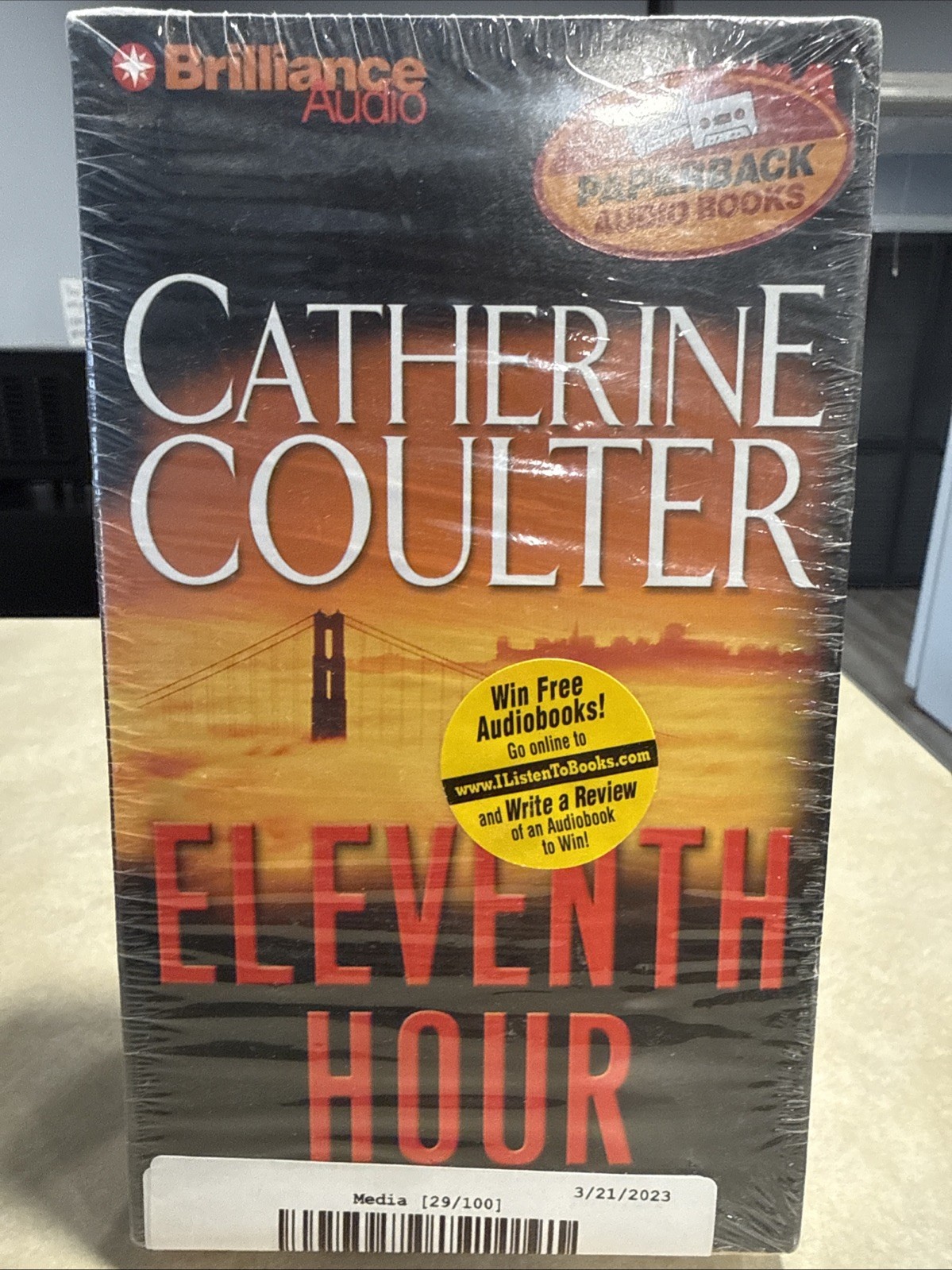 Catherine Coulter Eleventh Hour Audiocassette 2002