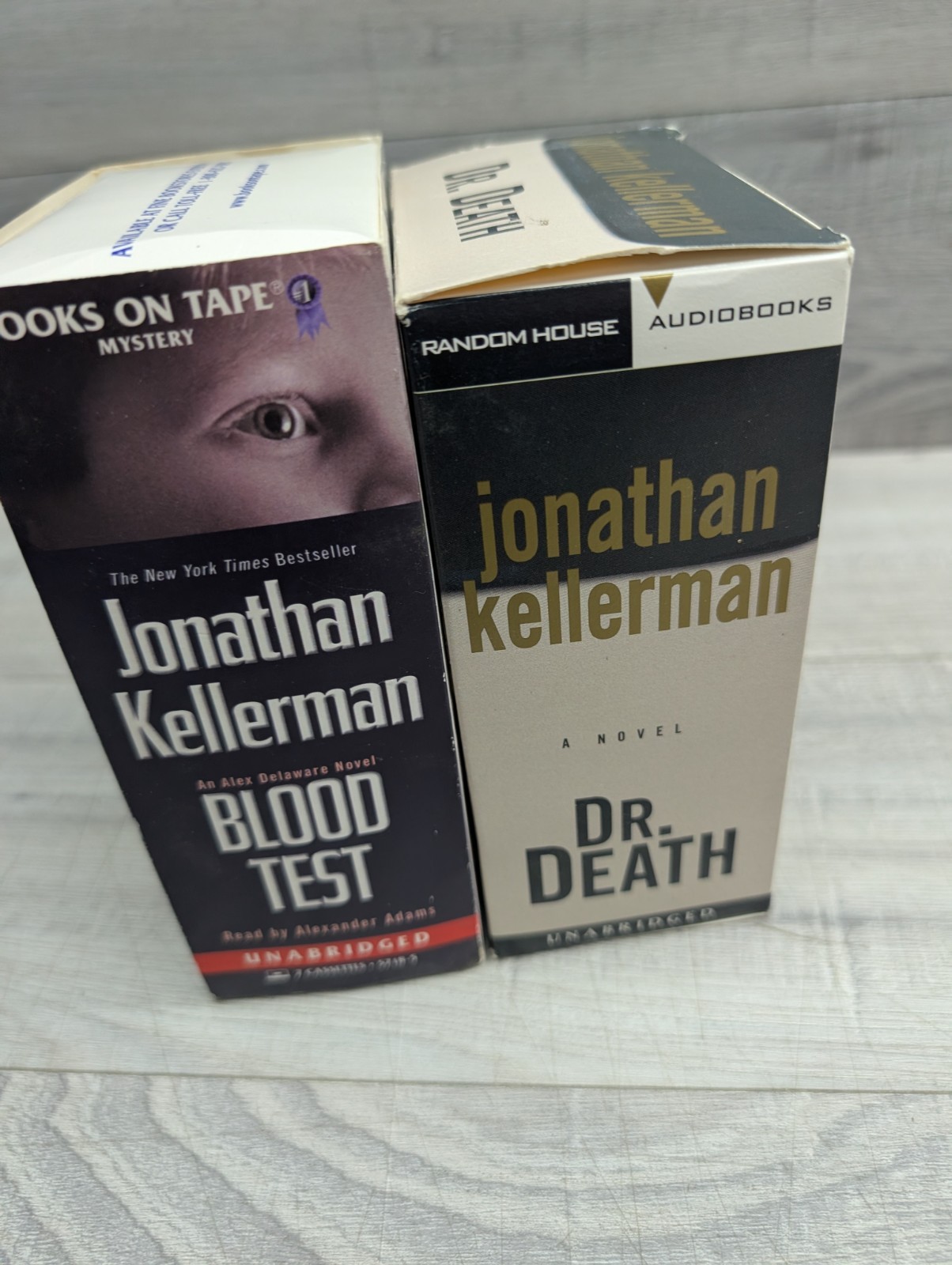 Jonathan Kellerman Lot Of 2 Audiobooks. Blood Test, Dr. Death
