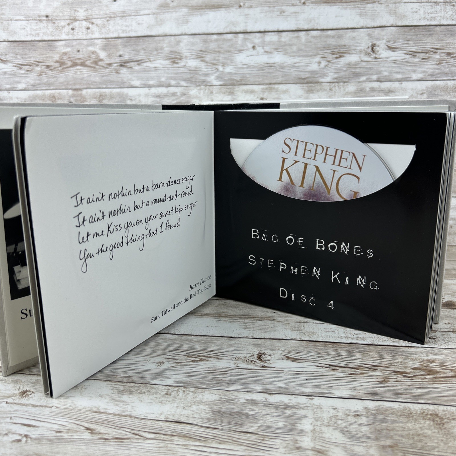 Stephen King: Bag of Bones Audio Book — 20 CD Set — Read by the Author — 1998