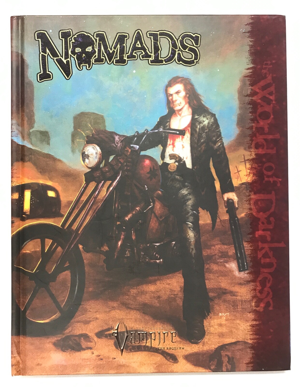 White Wolf 25101 Vampire: The Requiem Nomads Hardcover, Like New