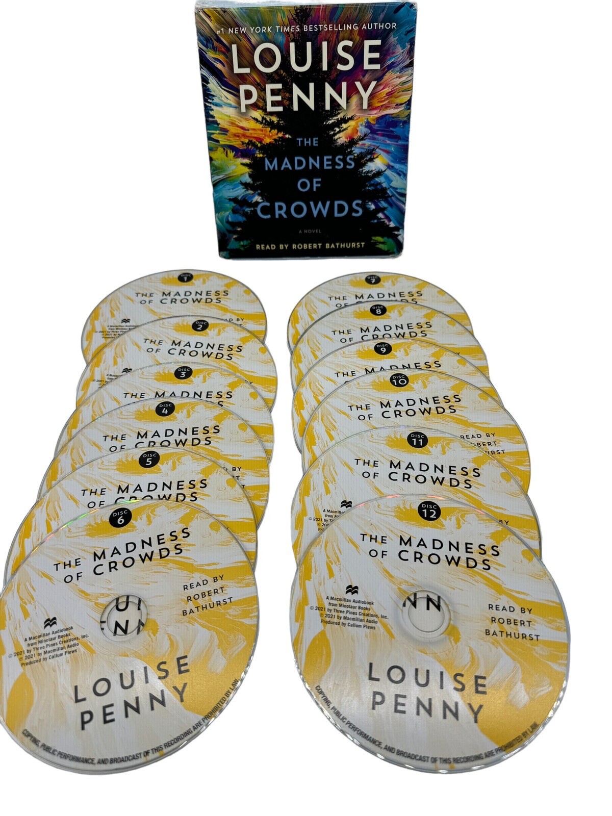 The Madness Of Crowds Louise Penny Unabridged Audio Book CD Three Pines #17