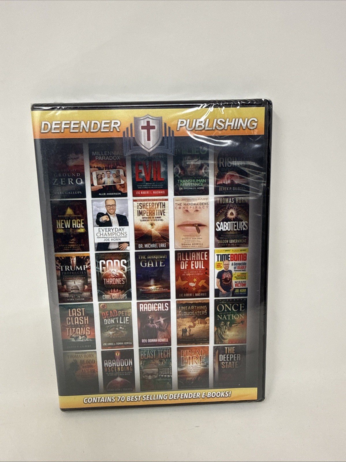 Defender Publishing • 100 Best Selling E-Books Data Disc Library • New/Sealed!!