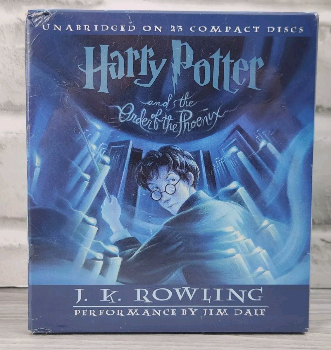 Harry Potter and the Order of the Phoenix by J.K. Rowling (2003, Compact Disc)
