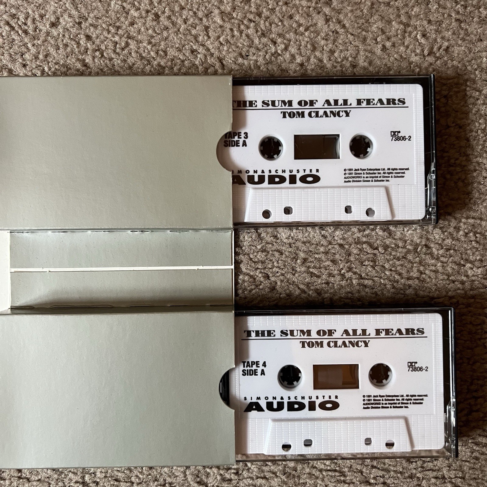 Simon And Schuster Audio Tom Clancy The Sum Of All Fears Read By David Ogden…