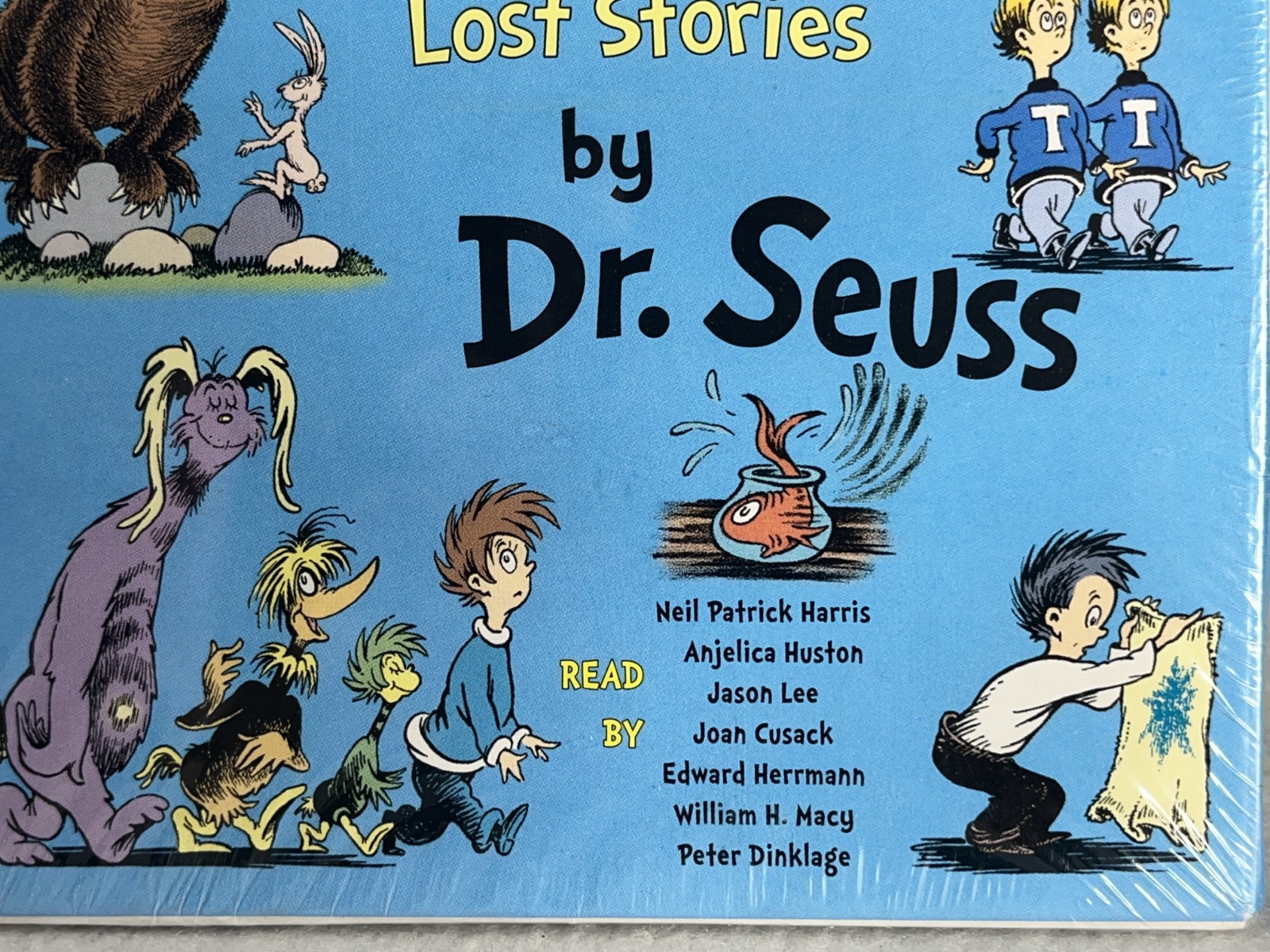 Dr. Seuss The Bippolo Seed & Other Lost Stories Audiobook CD Sealed/Brand New