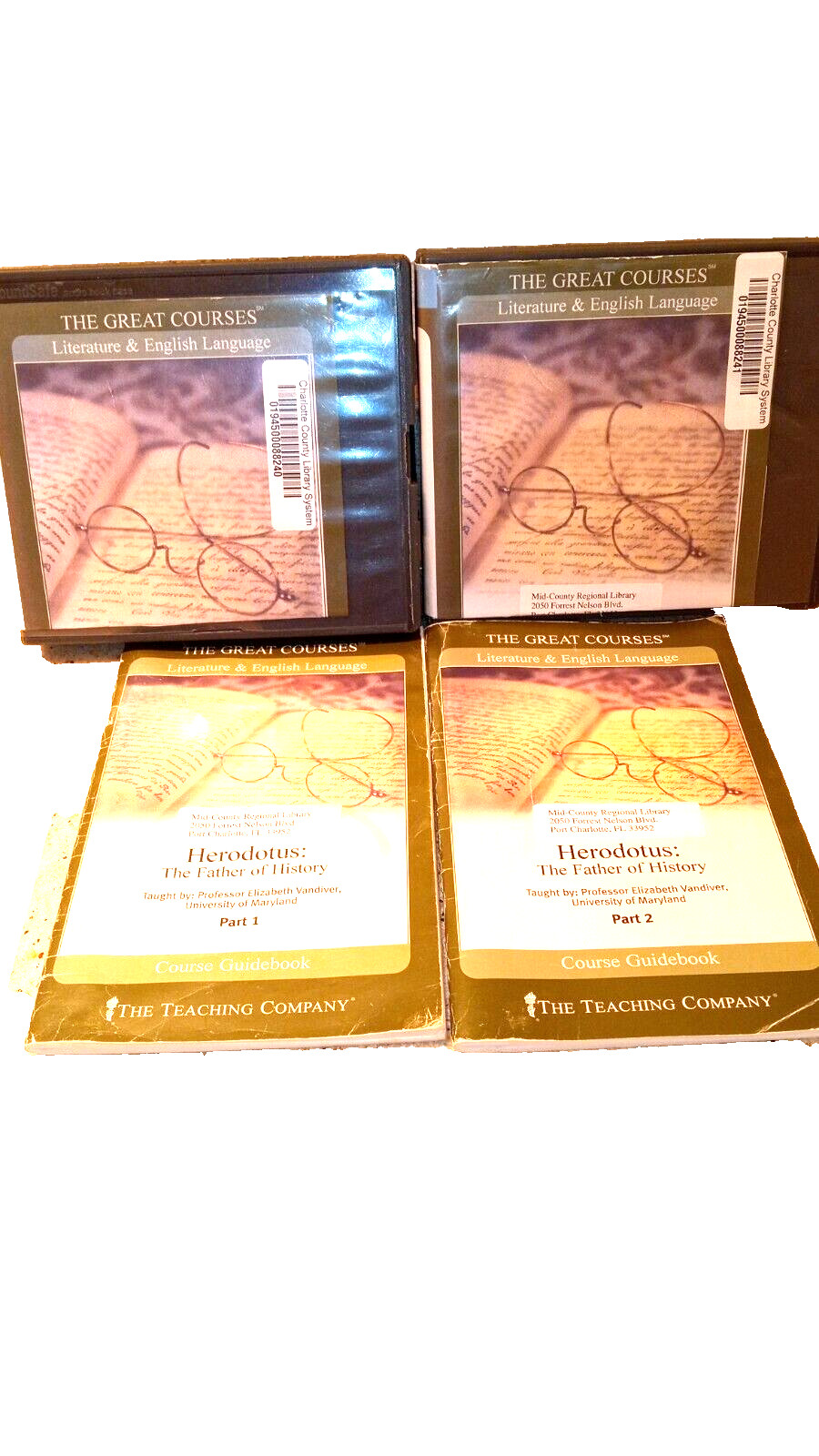 Herodotus: The Father of History, Parts 1 & 2 (Audio Book, 2002) The Great Cours