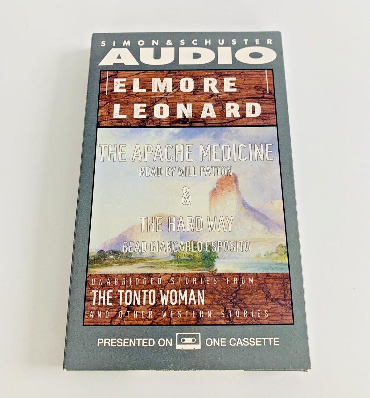 The Apache and the Hard Way by Elmore Leonard CASSETTE TAPES 1999 Unabridged