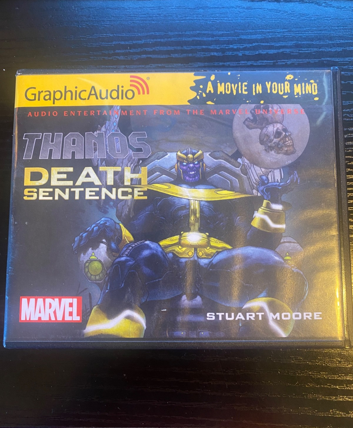 Thanos: Death Sentence Stuart Moore 2017 Graphic Audio Book CD Marvel Comics