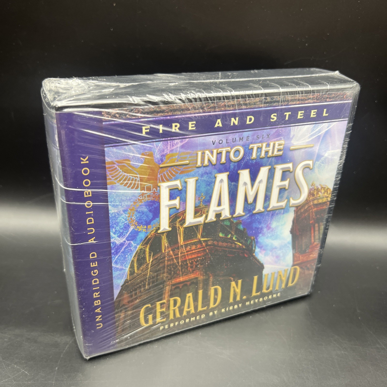 Fire and Steel, Vol 6 : Into the Flames by Gerald N. Lund (2019, Compact Disc)