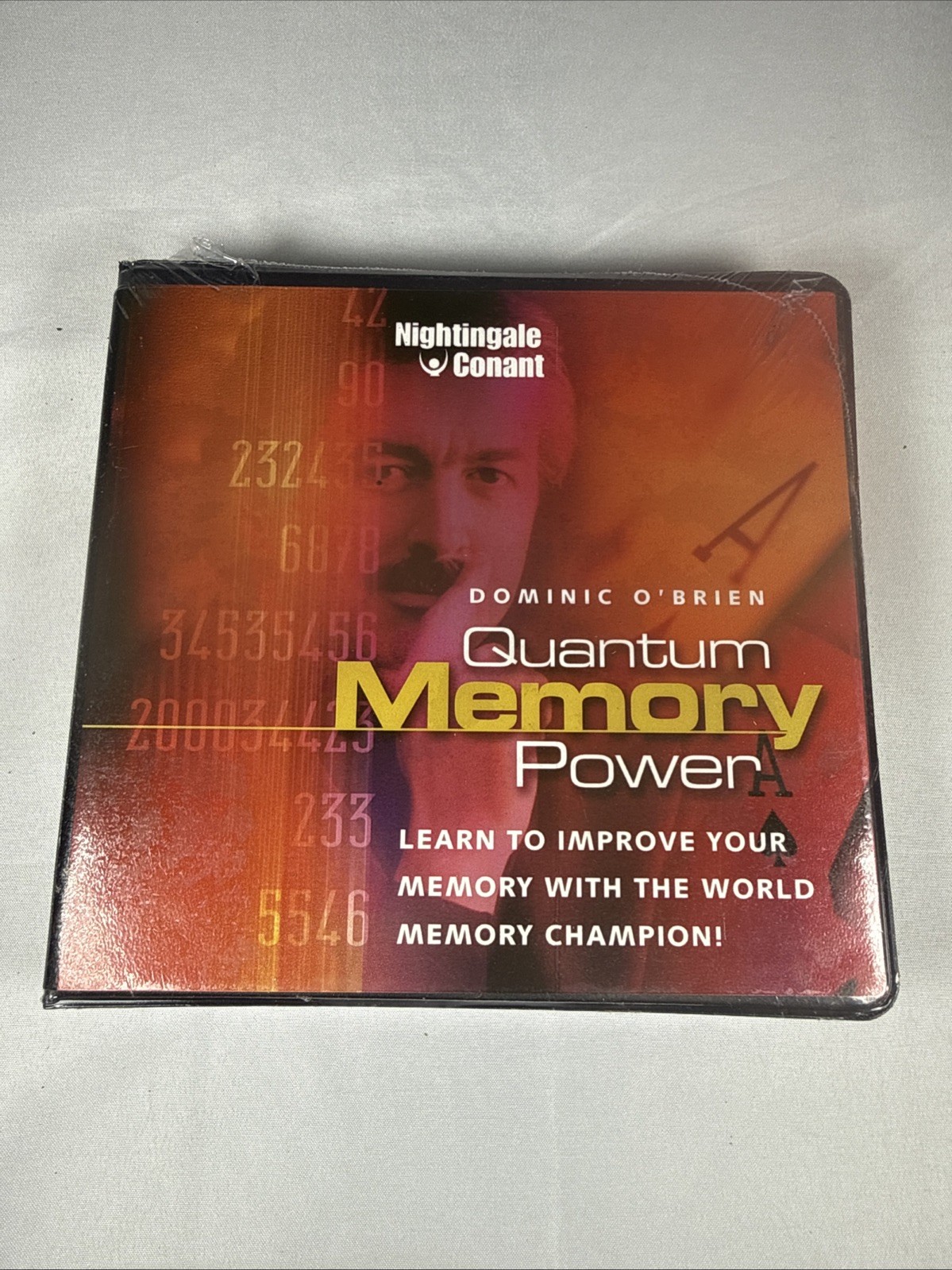 NEW QUANTUM MEMORY POWER DOMINIC O’BRIEN CD SET BY NIGHTINGALE CONANT MEMORY
