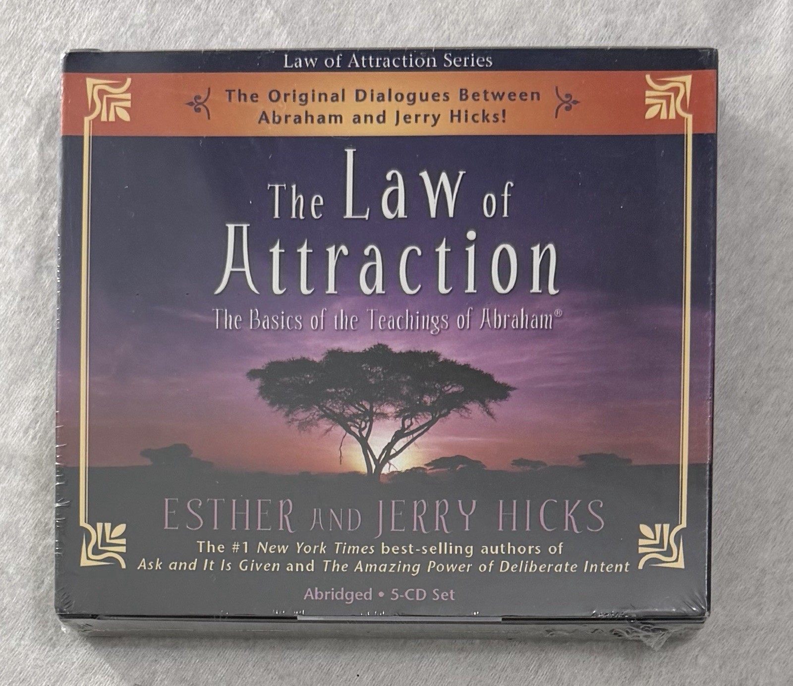 The Law Of Attraction Esther And Jerry Hicks Abridged Audio CD Set B375 SEALED