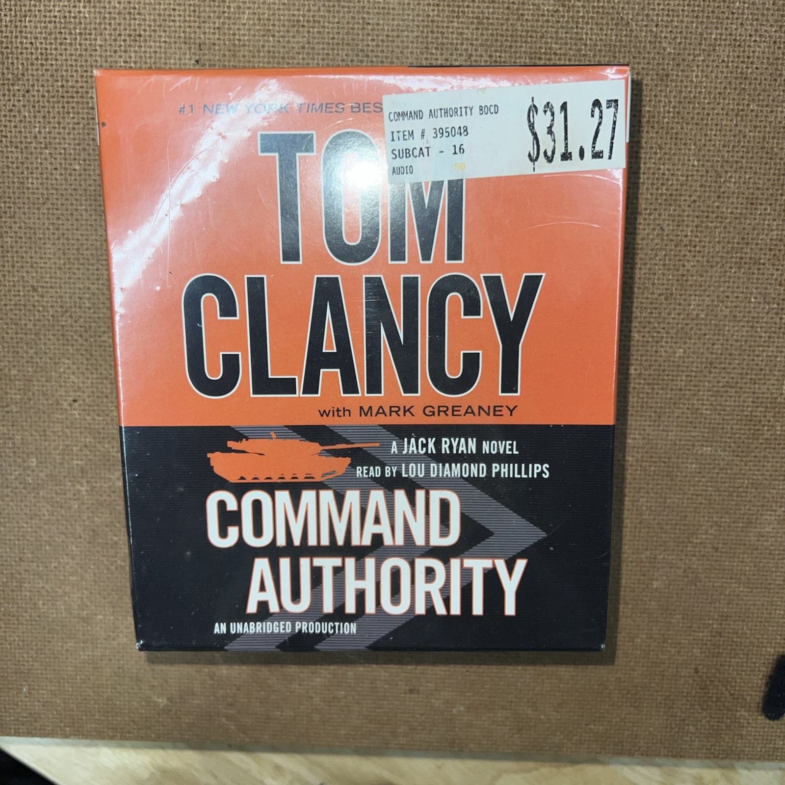 Command Authority (Jack Ryan) — Audio CD By Clancy, Tom — NEW IN PACKAGING