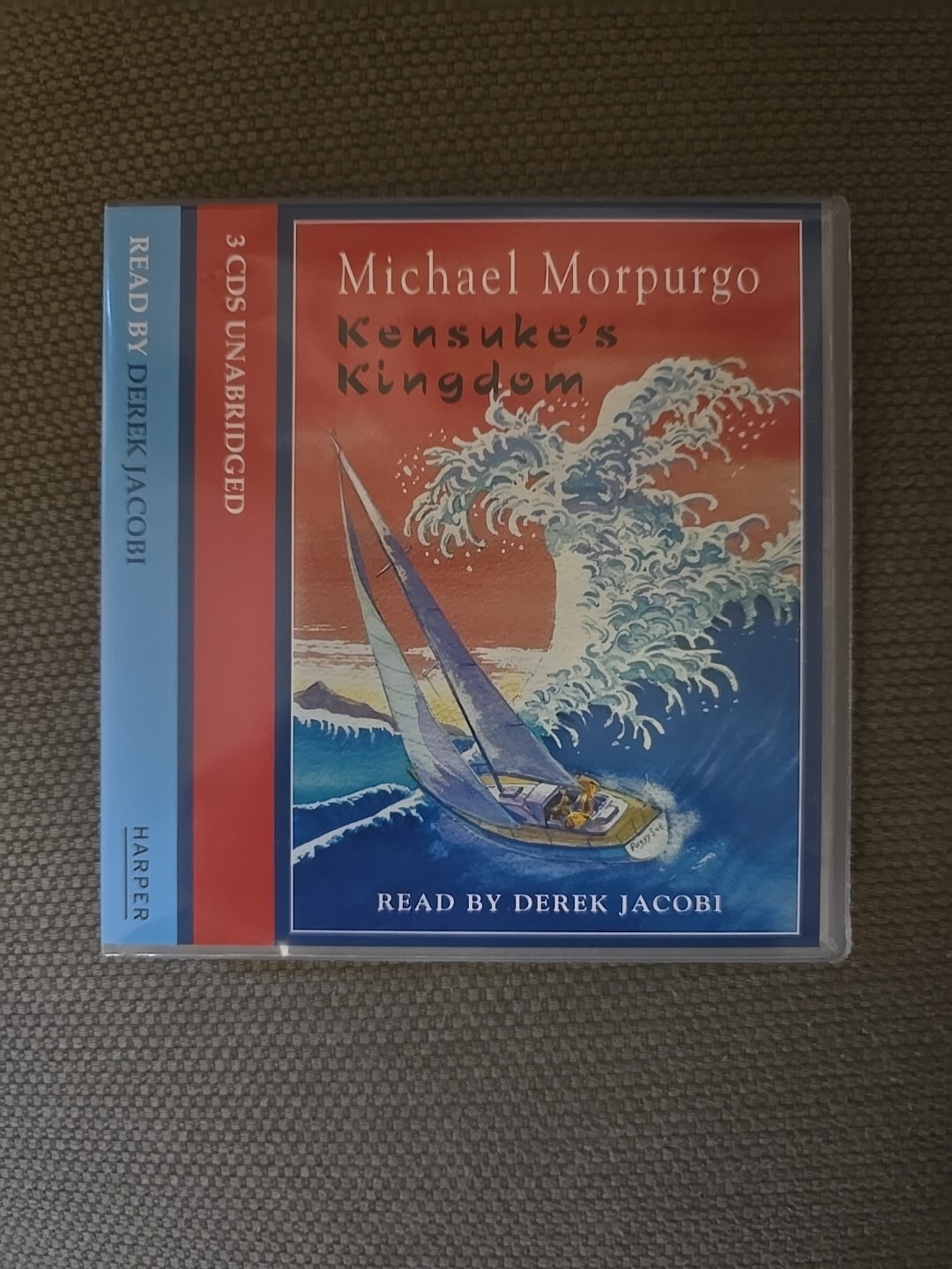 Kensuke’s Kingdom: Complete & Unabridged — 3CD — 3hrs15mins — Derek Jacobi