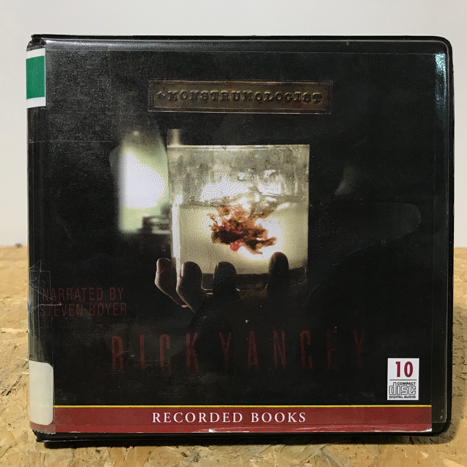 The Monstrumologist by Rick Yancey Ex Library 10 CD Unabridged Audiobook
