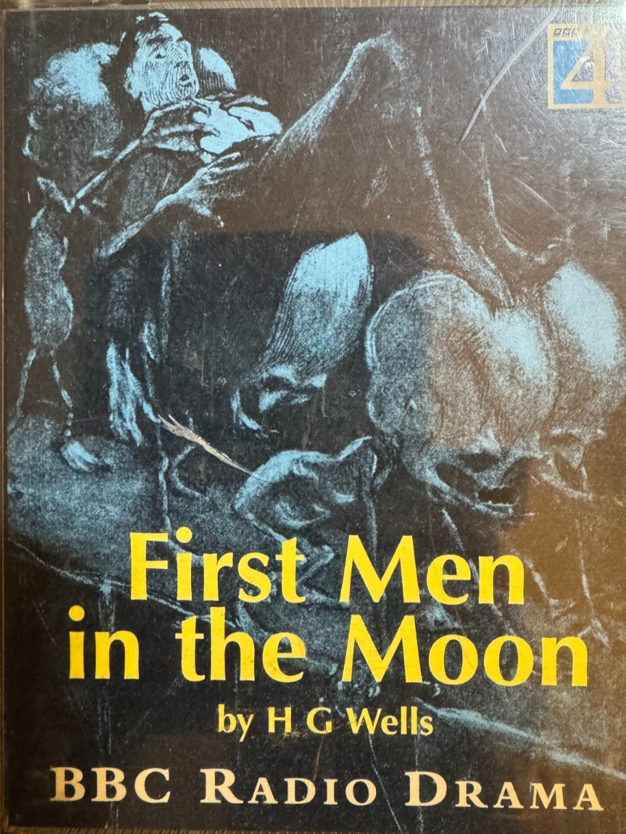 H.G.WELLS — THE FIRST MEN IN THE MOON: DOUBLE CASSETTE BBC RADIO DRAMA