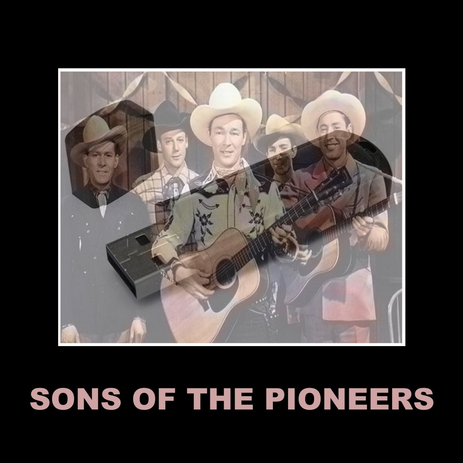 THE SONS OF THE PIONEERS. 472 OLD TIME RADIO SHOWS ON A USB FLASH DRIVE!