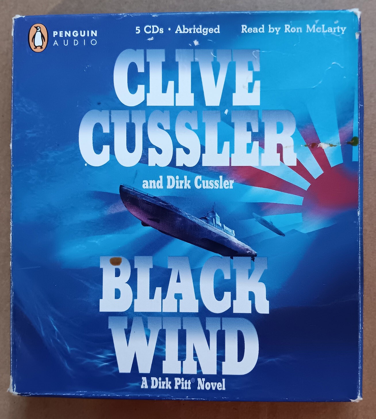 Black Wind by Clive Cussler (5 CD Abridged Audiobook)