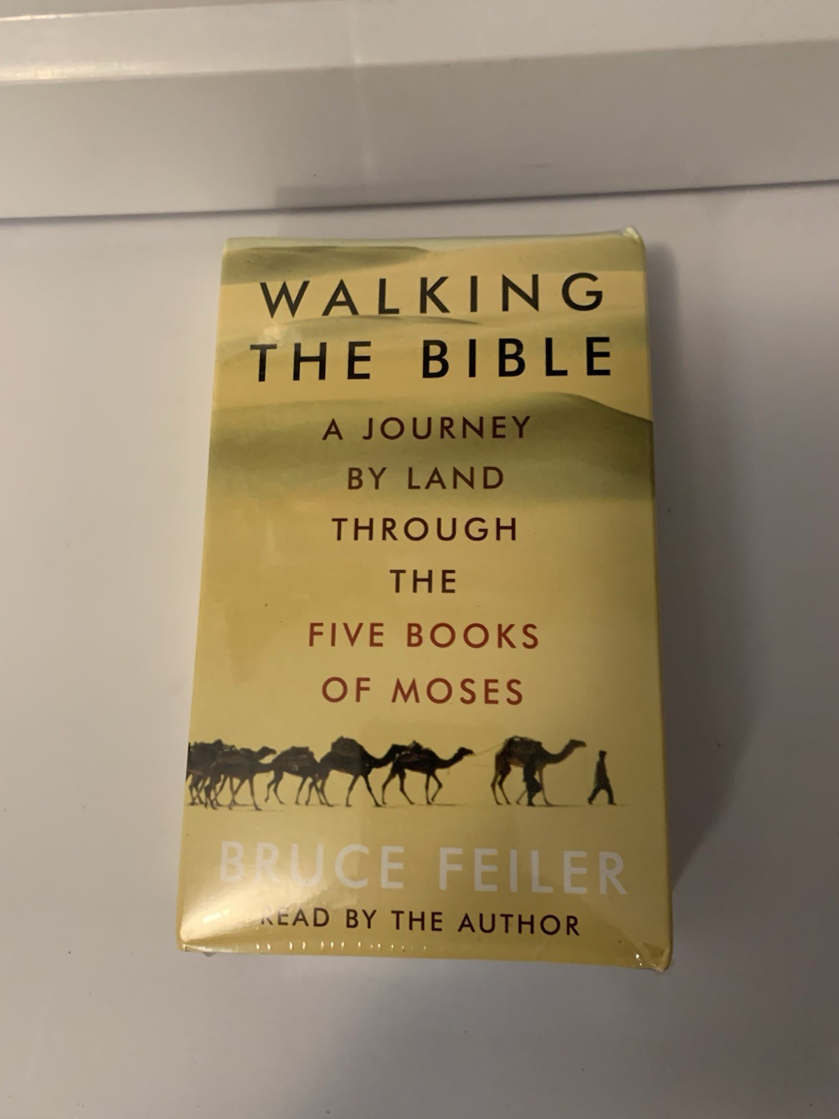 Walking The Bible By Bruce Feiler 5 Cassette Series A Journey By Land Audiobook