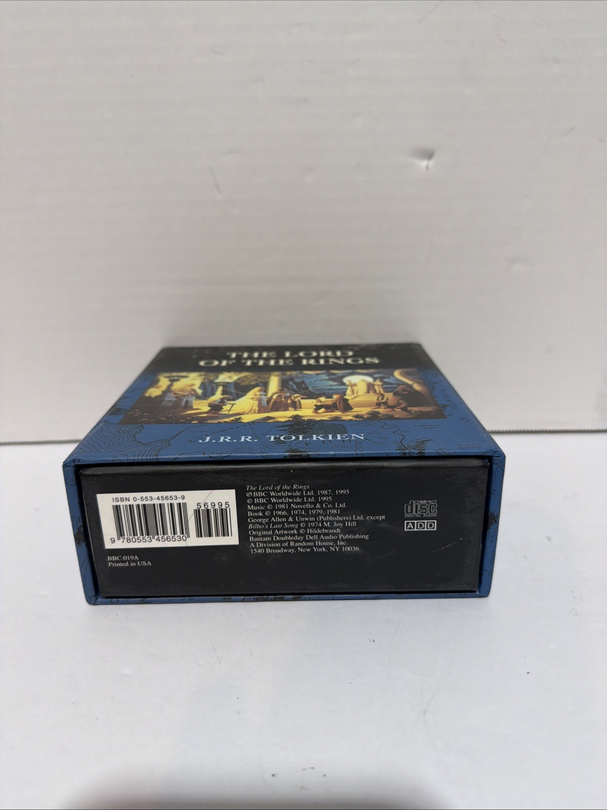 Lord of the Rings by J. R. R. Tolkien (1995, Compact Disc) *MISSING DISC 2*