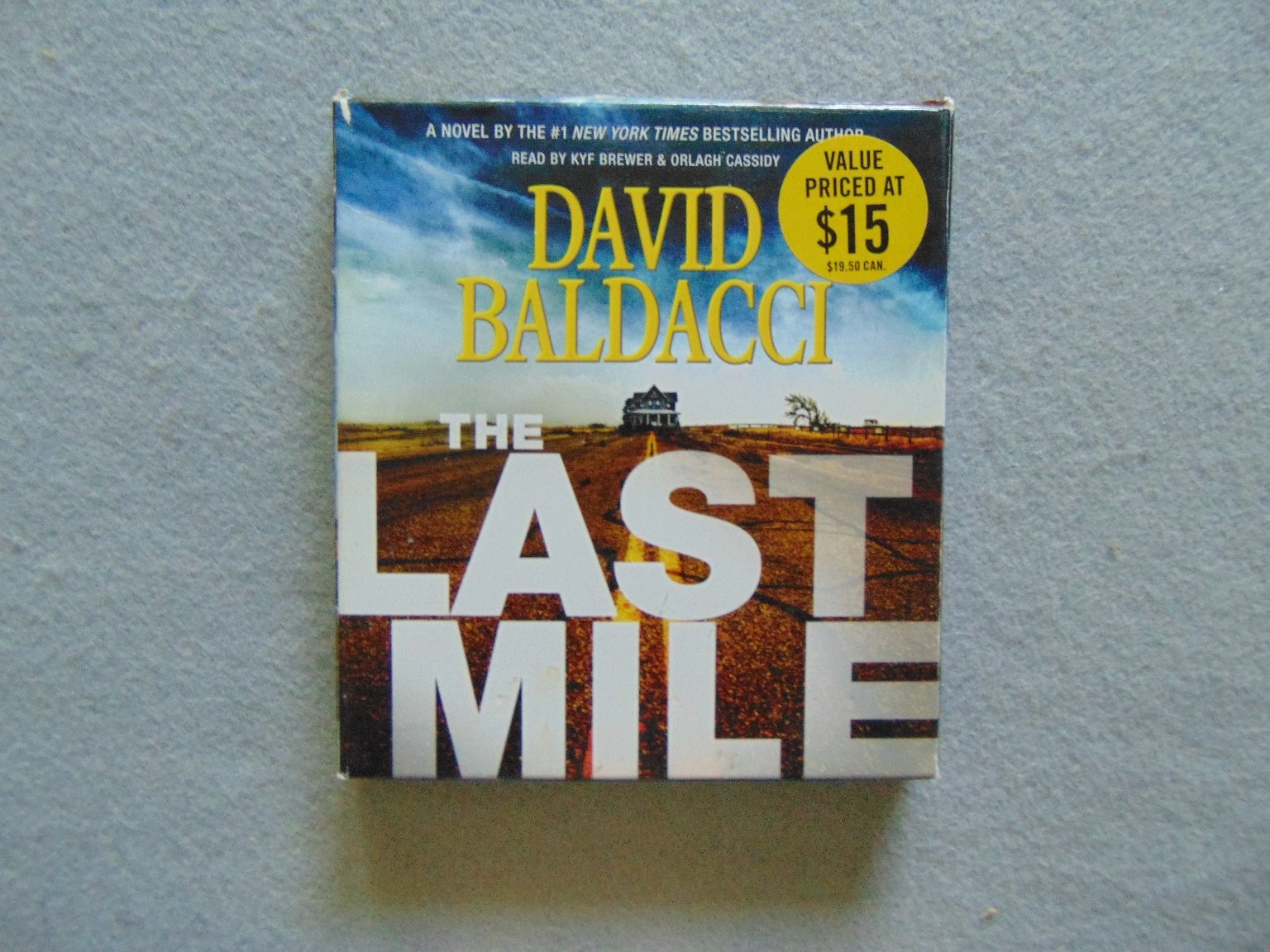 The Last Mile by David Baldacci Audiobook CDs Unabridged 7 Discs