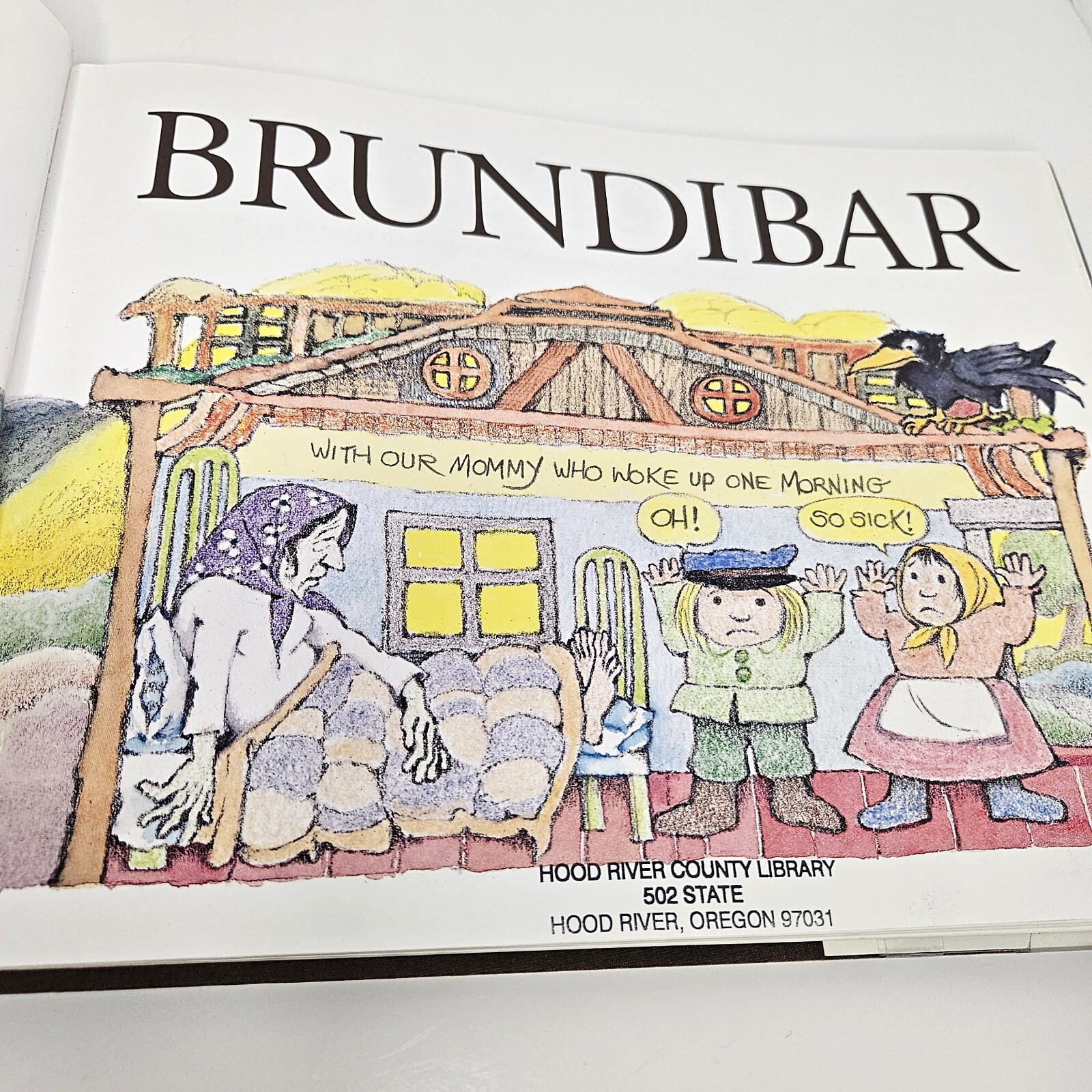 Brundibar Maurice Sendak Childrens Illustrated Book Ex Library Great Condition