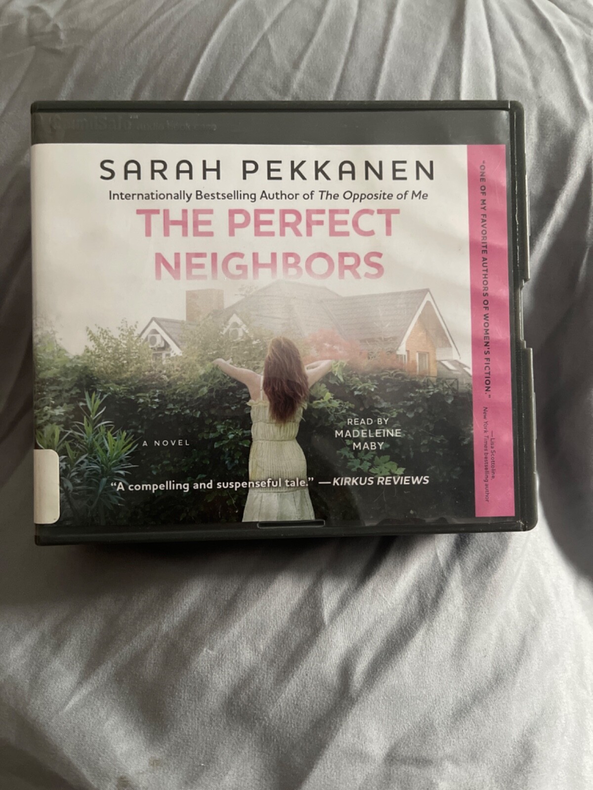 Shelf200 Audiobook~The perfect neighbors- Sarah Pekkanen- unabridged- 9 discs