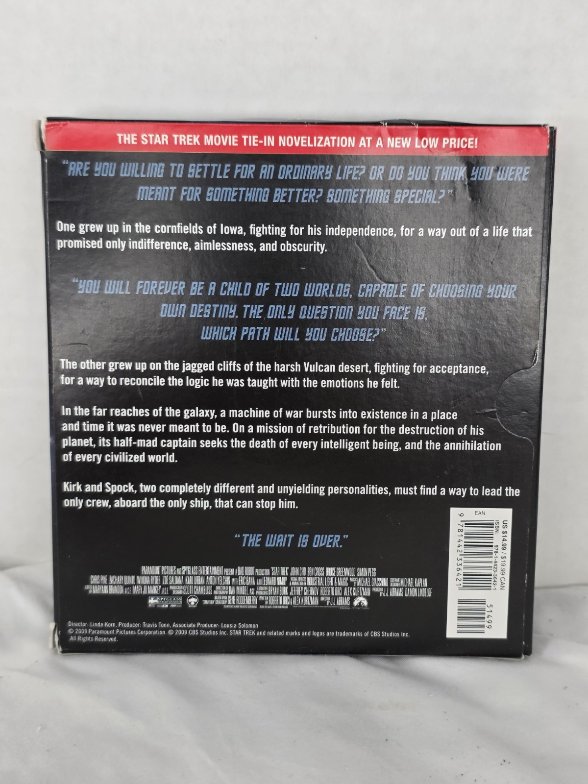 Star Trek Audiobook. Zachary Quinto. New & Sealed. US Import