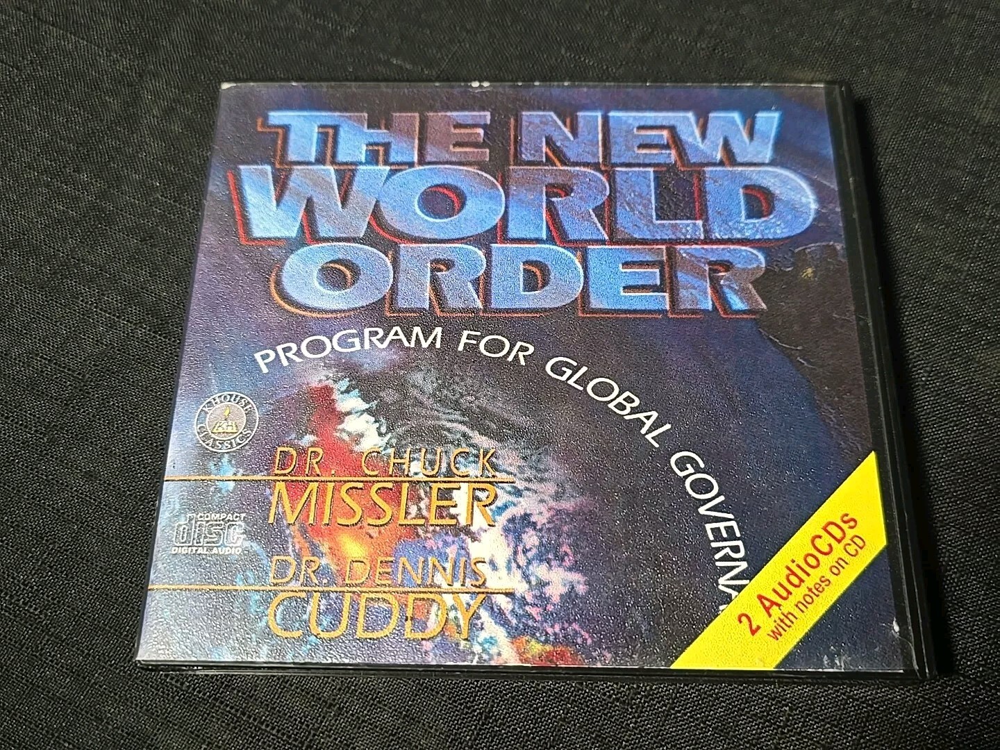 The New World Order Program For Global Governance CD Chuck Missler Dennis Cuddy