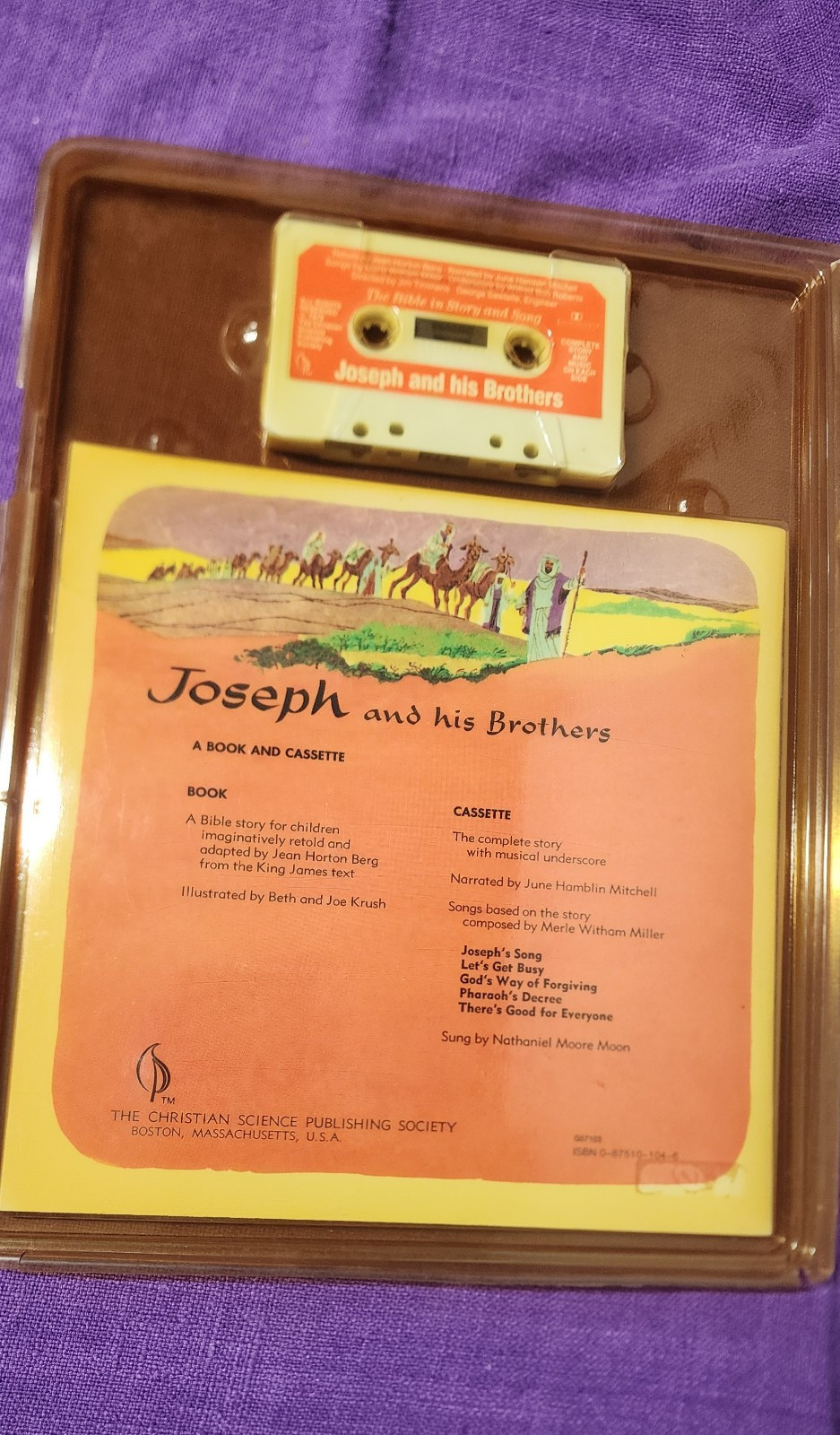 Book and Cassette: The Joseph and his Brothers: Bible Story Pre-Owned