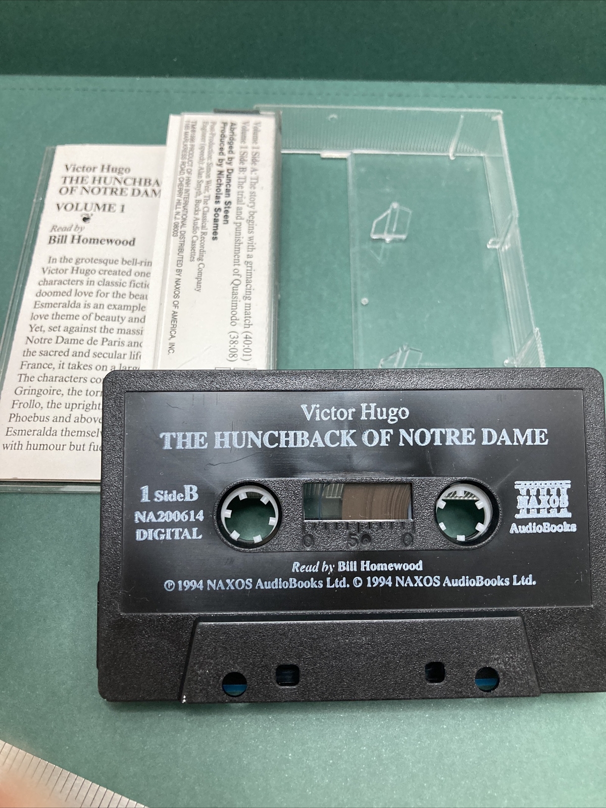 The Hunchback Of Notre Dame Vol 1 Audiobook Cassette By Victor Hugo Naxos 1996