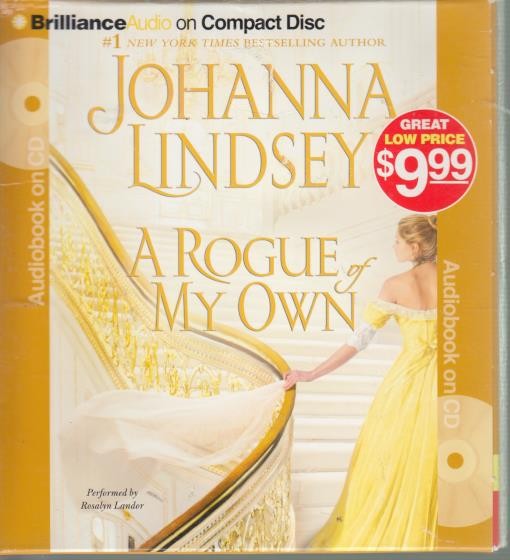 A Rogue Of My Own 4-Disc Johanna Lindsey AUDIO BOOK CD romance historical royal