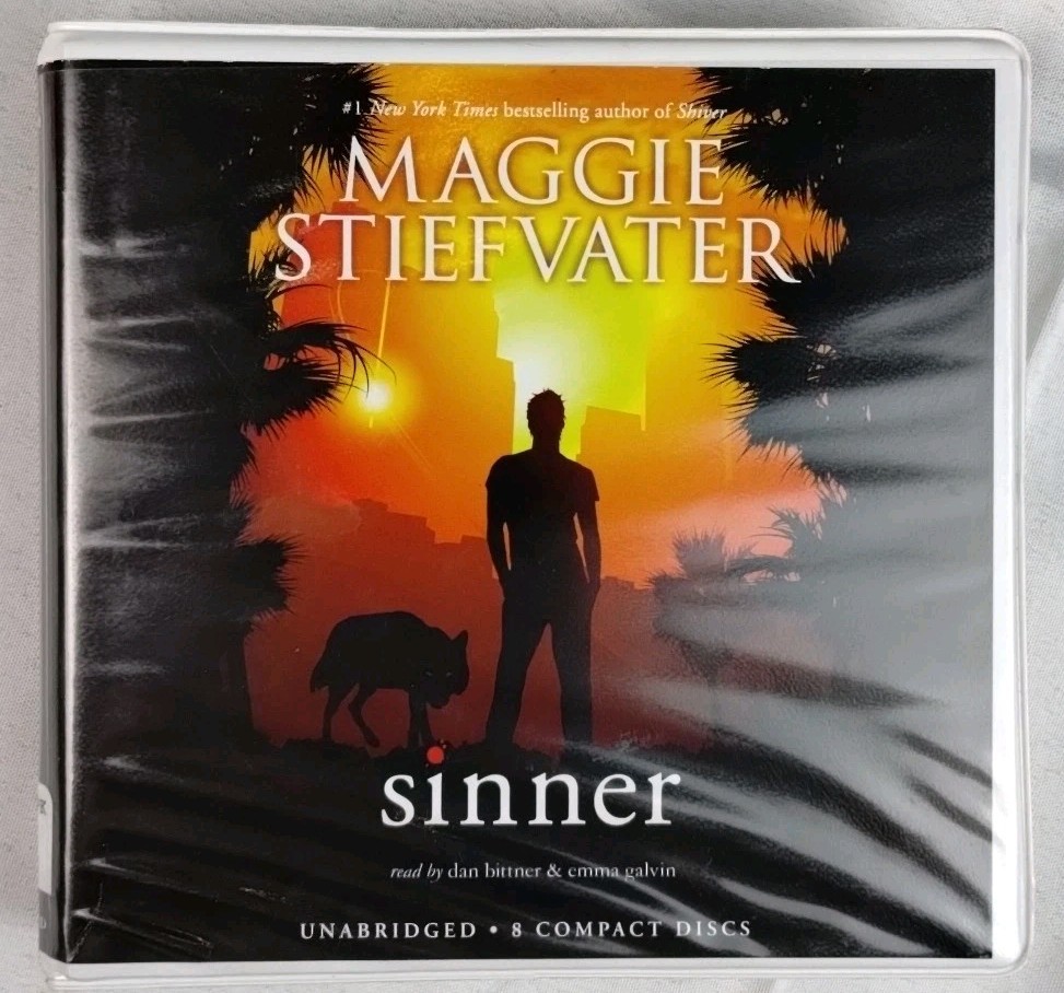 Sinner — Audiobook On CD By Maggie Stiefvater Ex-Library