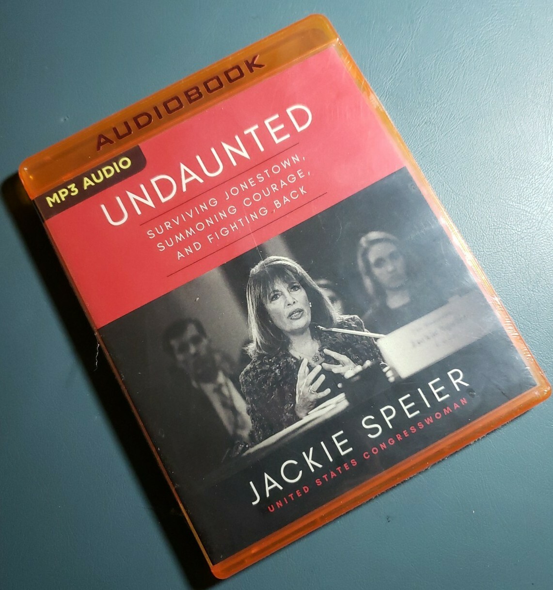 Undaunted (Compact Disc) Jackie Speier Surviving Jonestown AUDIOBOOK