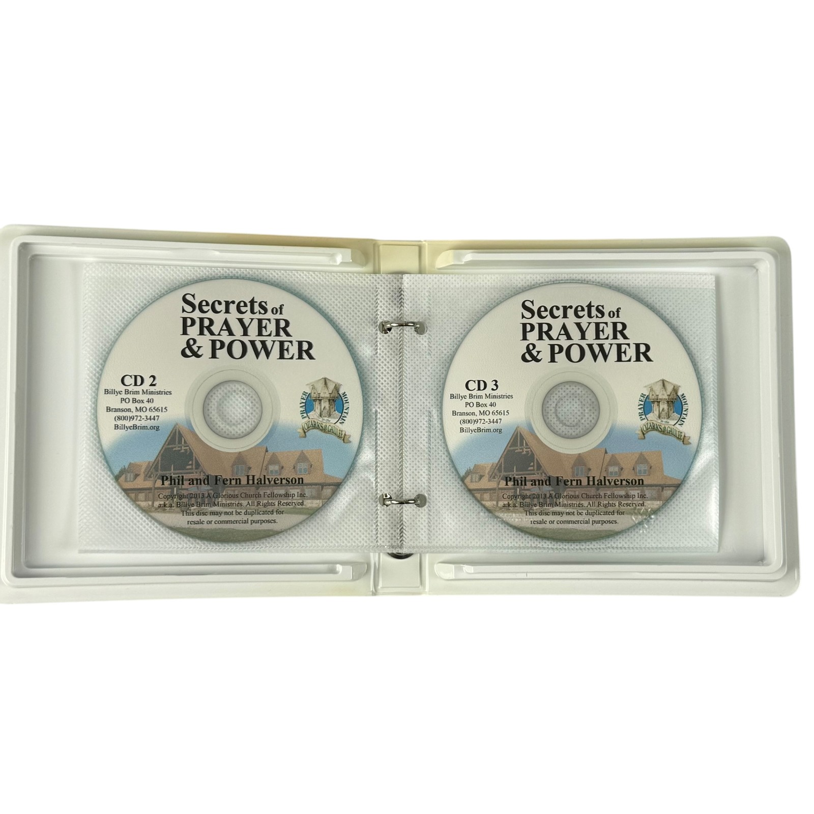 Secrets of Prayer & Power Series Audiobook CD Phil & Fern Halverson Billye Brim
